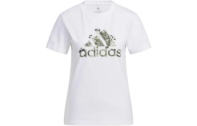 adidas Floral Badge Of Sport Graphic T-Shirt T