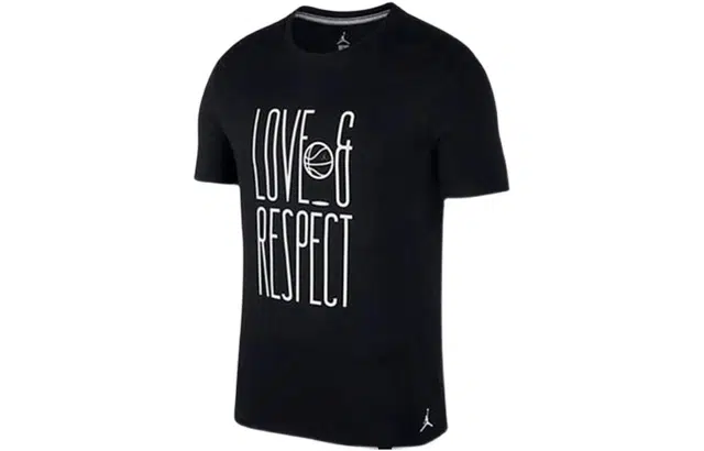 Jordan "LOVE & RESPECT" T-Shirt Black