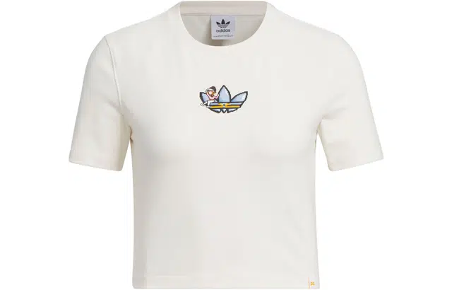 adidas originals x Monkey Kingdom Crop Tee LogoT