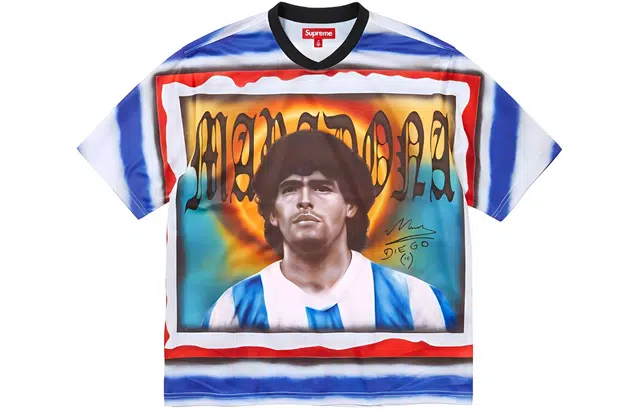 Supreme Maradona Soccer Jersey