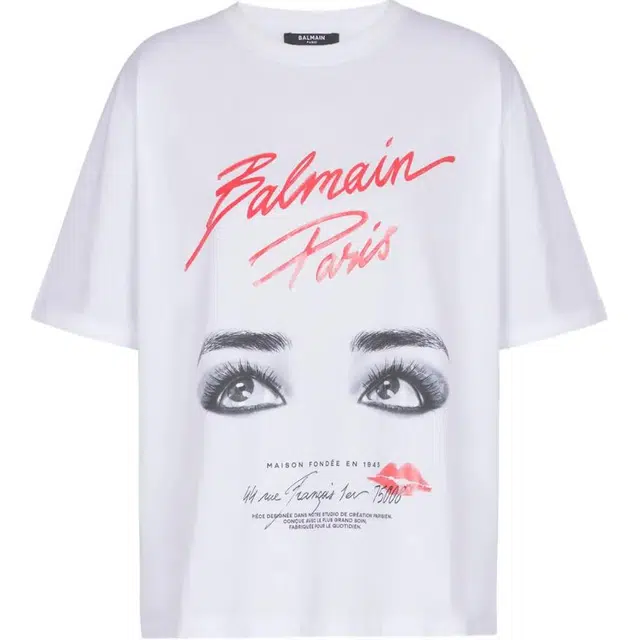 BALMAIN Eyes SS25 T