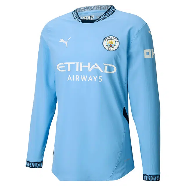 PUMA Manchester City Crewneck Pullover Blue