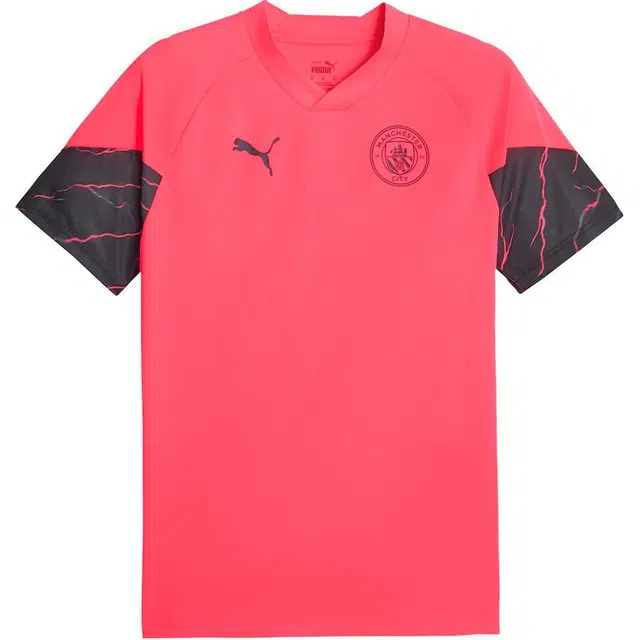 PUMA 2023-24 Manchester City Puma Pro Training Shirt logo