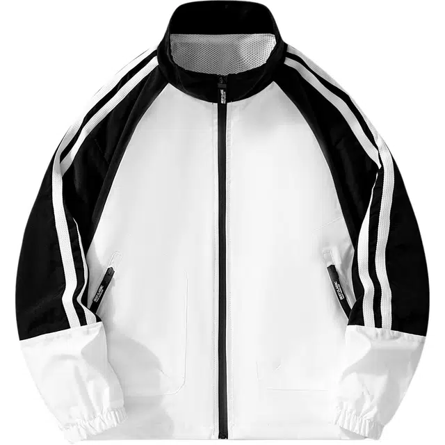 雅鹿 工装运动休闲青少年插色薄款夹克外套 男款