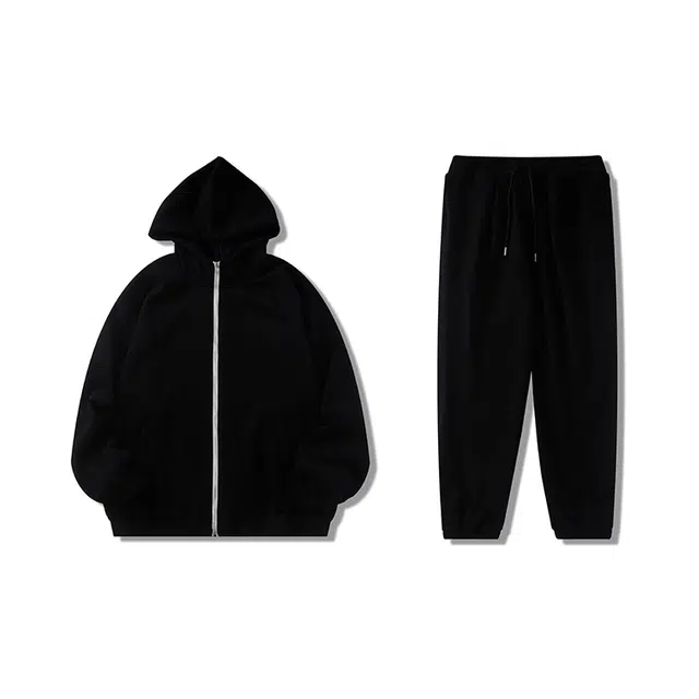 我是大卫 连帽开衫外套休闲卫衣套装 男款