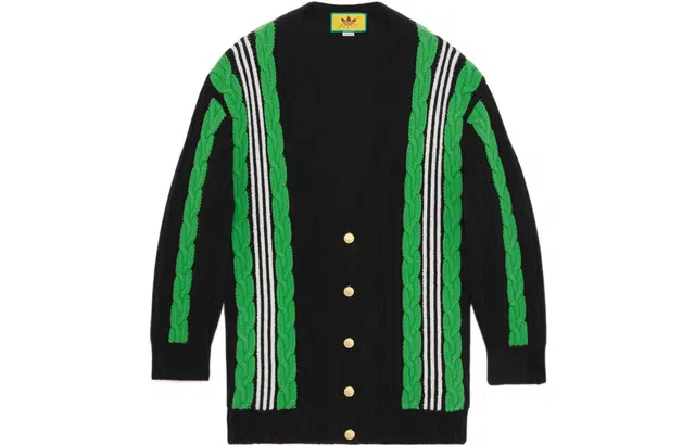 GUCCI x adidas SS23 Wool Cardigan