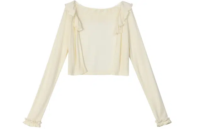 森女部落 原创甜美风温柔开衫外搭空调衫 女款