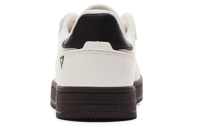 匹克 复古德训风 经典 包裹性减震轻便 低帮 板鞋 女款 乳白灰