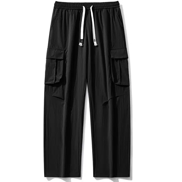 敦煌博物馆 美式复古多口袋机能宽松户外运动通勤百搭工装裤 男女同款