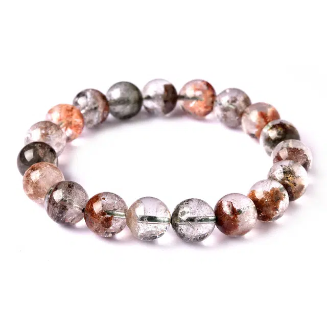 灵菲 「精选盆型」四季幽灵彩幽灵 小众高级感 转运文玩盘玩 新中式国潮 女友生日送礼 水晶 手串 女款