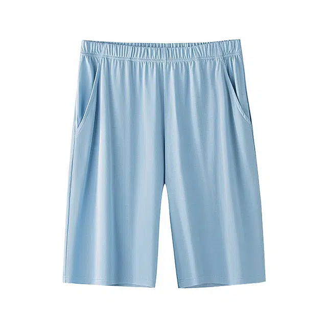 对你的私语 纯色简约舒适凉感透气睡裤 男款