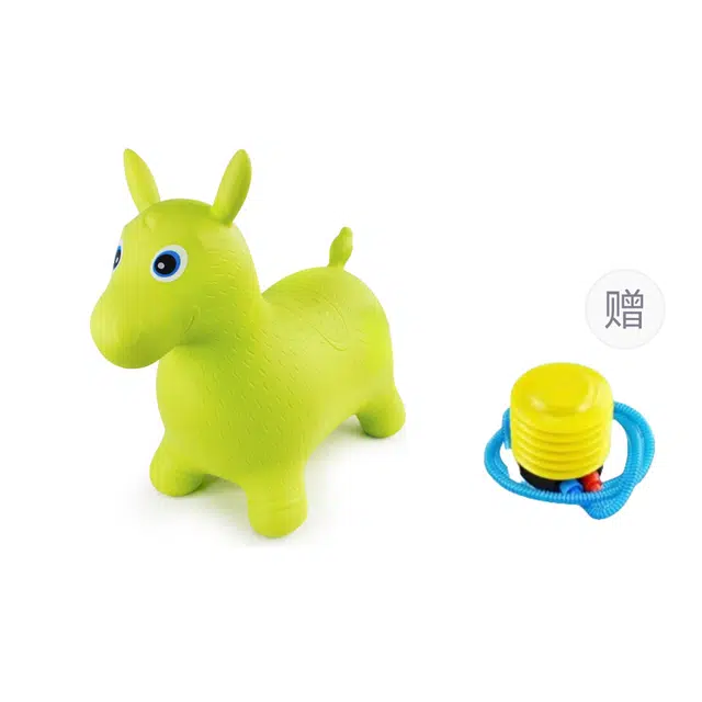 酷毛鸭 跳马充气马防摔加大加厚 骑坐跳跳鹿 玩具
