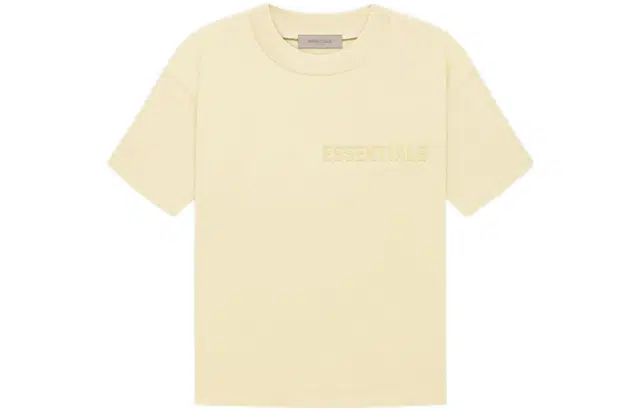 Fear of God Essentials FW22 Womens Ss Tee Canary T