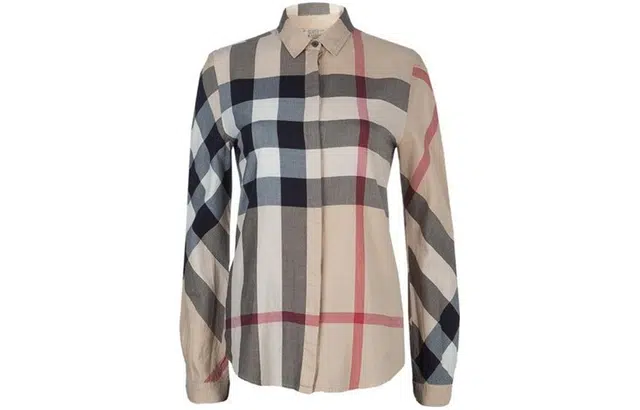 Burberry Check Print Shirt