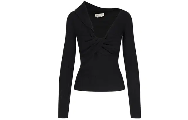 Alexander McQueen FW21 Black Knit Sweater