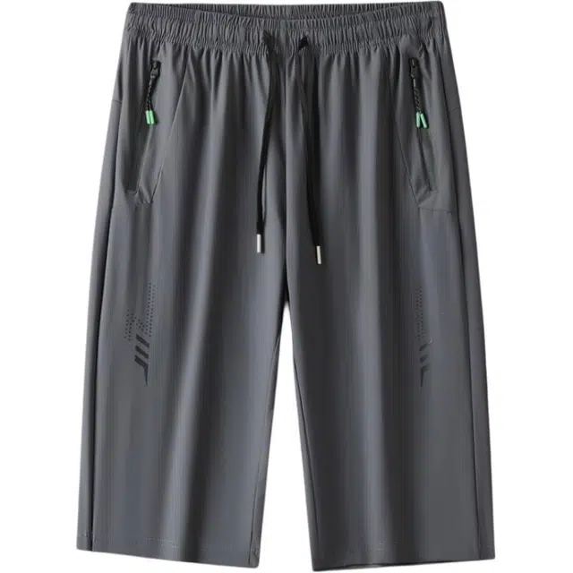 大白鲨 潮流宽松运动沙滩裤七分休闲短裤 男款