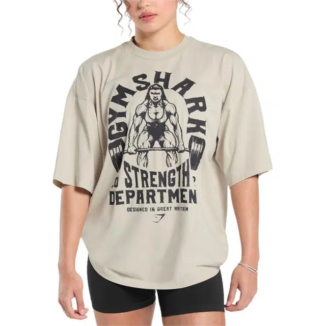 GYMSHARK Strength Department Graphic T