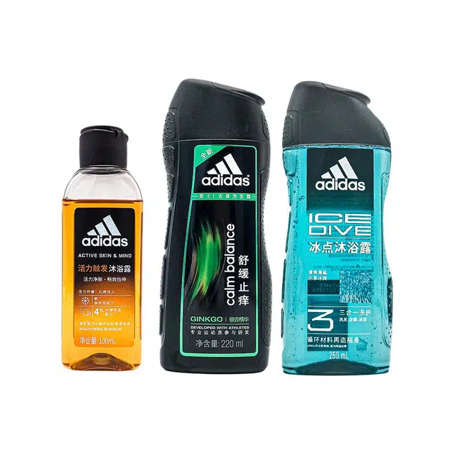 adidas 100ml+220ml+250ml600ml