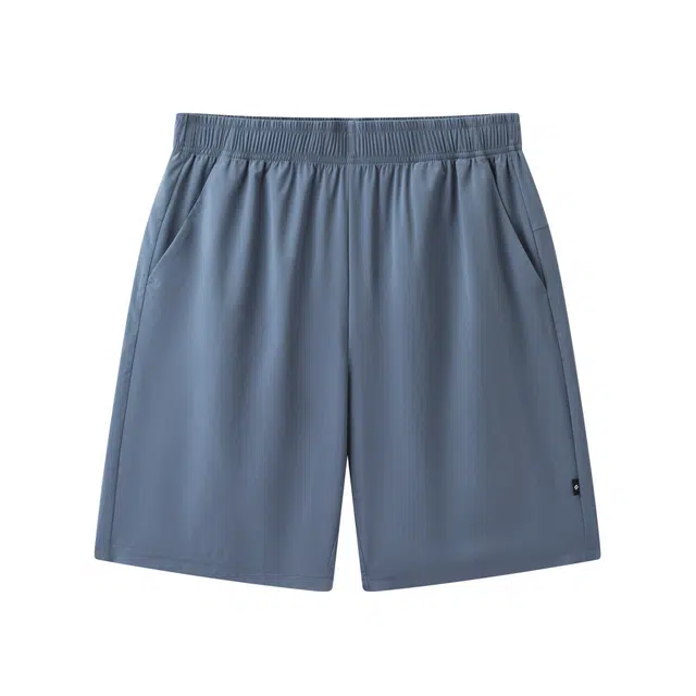 森马 舒服吸湿速干易打理宽松五分松紧腰休闲短裤 男款