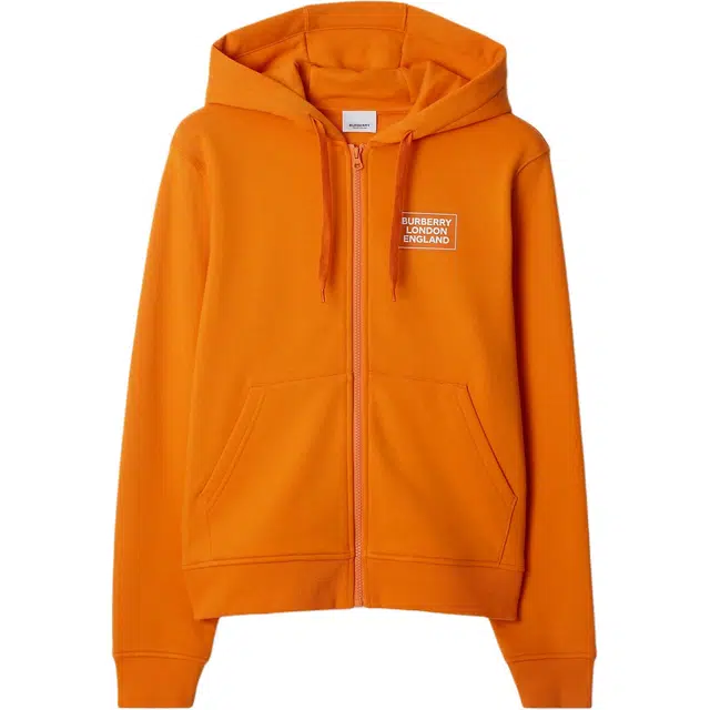 Burberry Hoodie Bright Orange