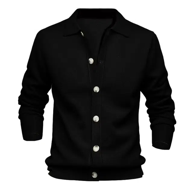 红蜻蜓 纯色百搭保暖修身套头针织毛衣 男女同款