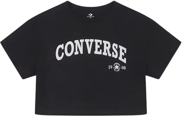 Converse Summer Play SS24 Black Tee