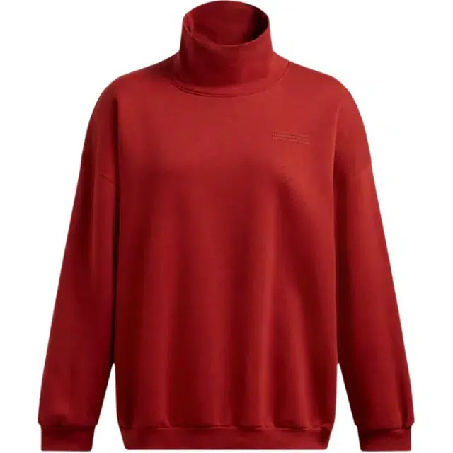 Under Armour Icon Fleece Oversized Mock Crew
