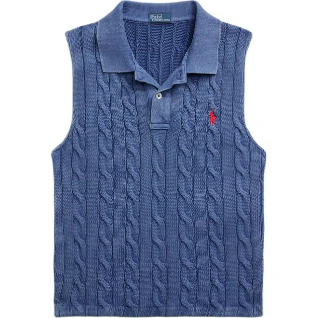 Polo Ralph Lauren Sleeveless Knit Top Blue