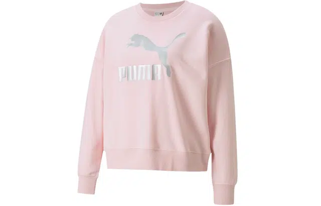 Puma Classics Metallic Logo Crew TR