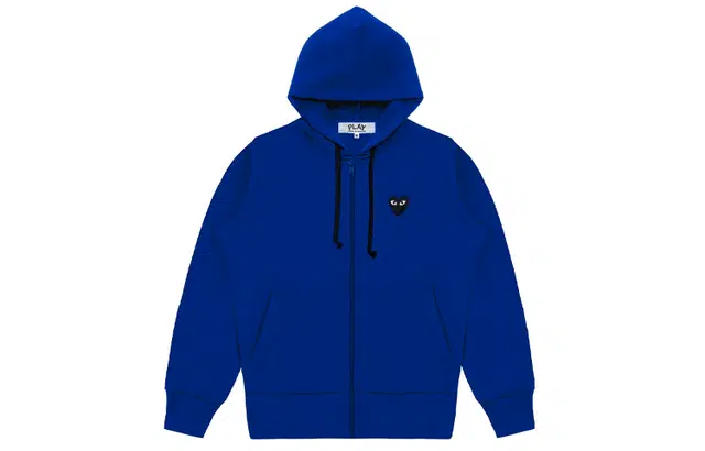 CDG Play Hoodie Navy