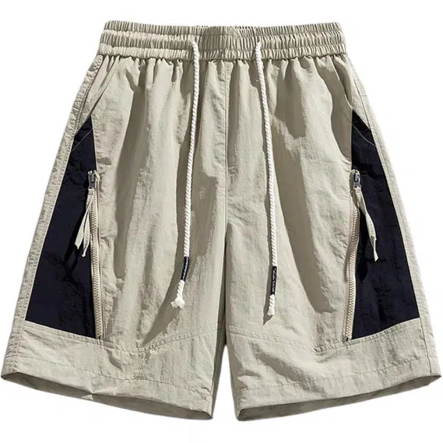 大白鲨 潮牌薄款宽松百搭运动休闲短裤 男款