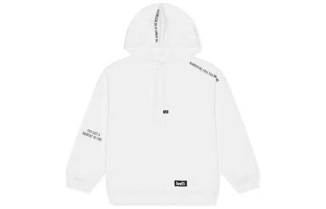 Levis Hoodie White
