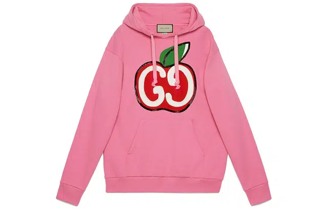 Gucci Floral Hoodie Pink