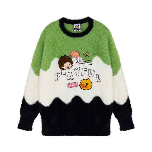 B.Duck Monchhichi Sweater