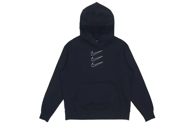 Nike Hoodie Fleece Pullover Black