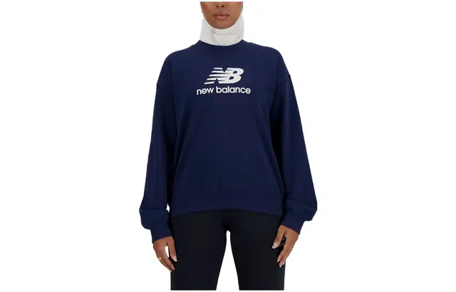New Balance Sport Essentials French Terry Logo Crew