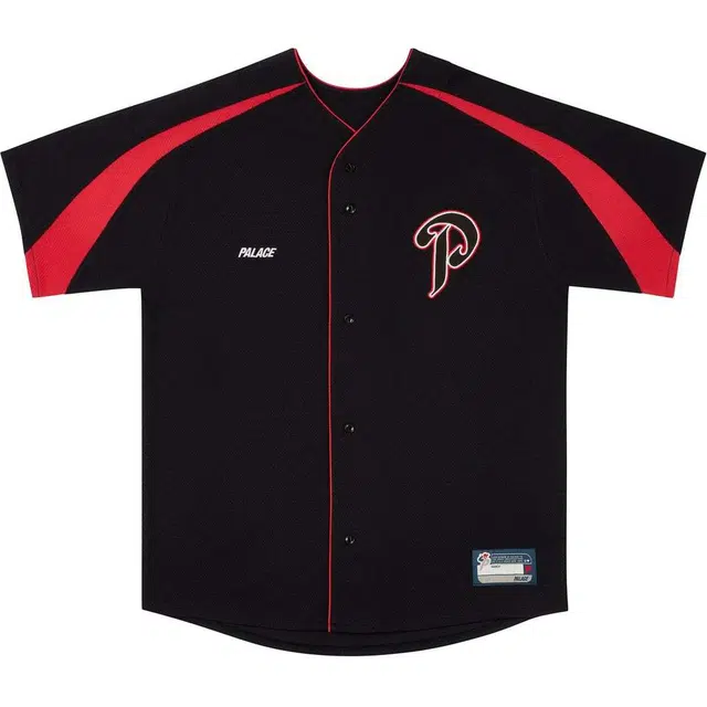 PALACE FW24 P PASEBALL JERSEY LOGO