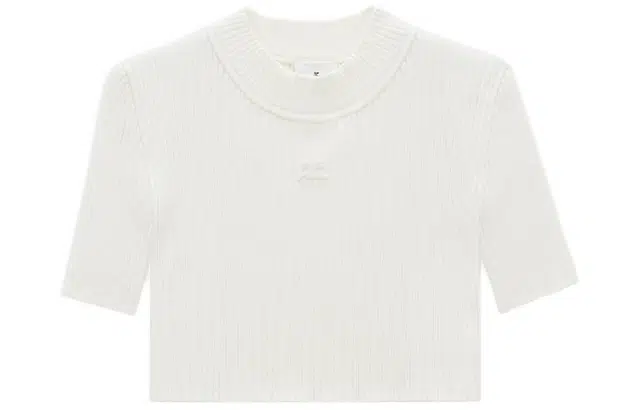 COURREGES SS24T Heritage White