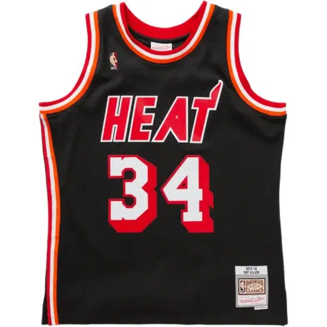 Mitchell & Ness NBA Dark Jersey Heat 2013 Ray Allen