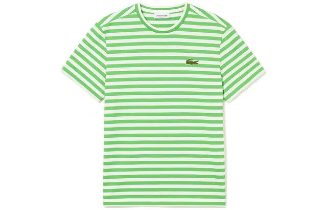Lacoste Striped Crewneck T-Shirt