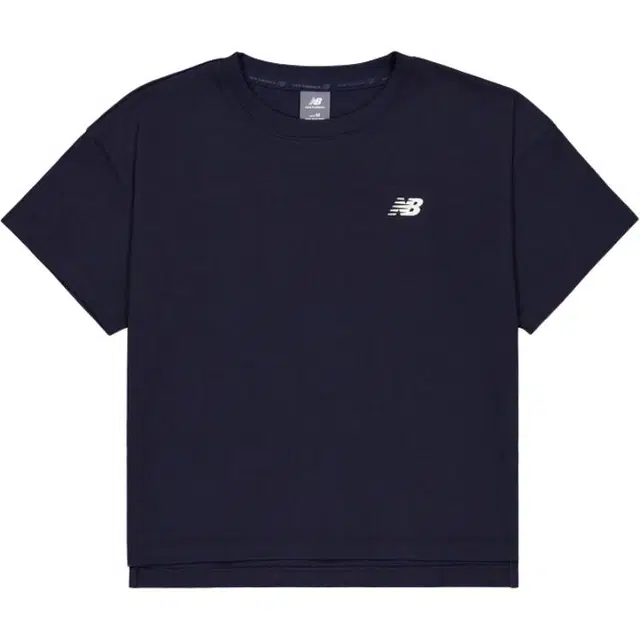 New Balance Logo Print T-Shirt Navy