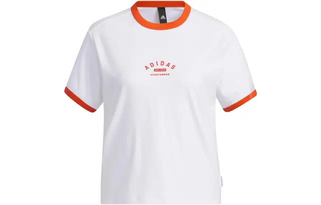 adidas Verbiage Tee White Old Red