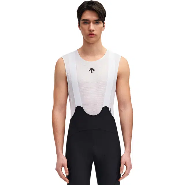 DESCENTE CYCLING LOGO WT-Bright White Tpg