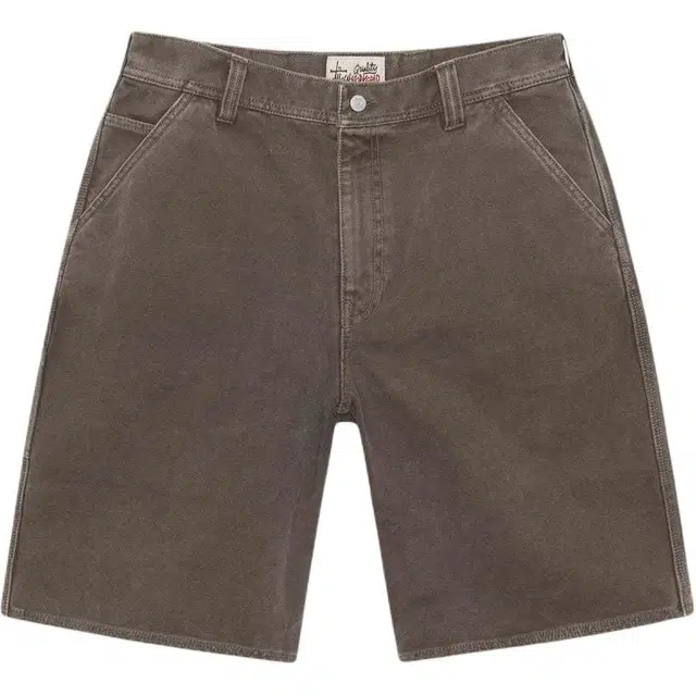 Stussy SS25 WORK SHORT WASHED CANVAS