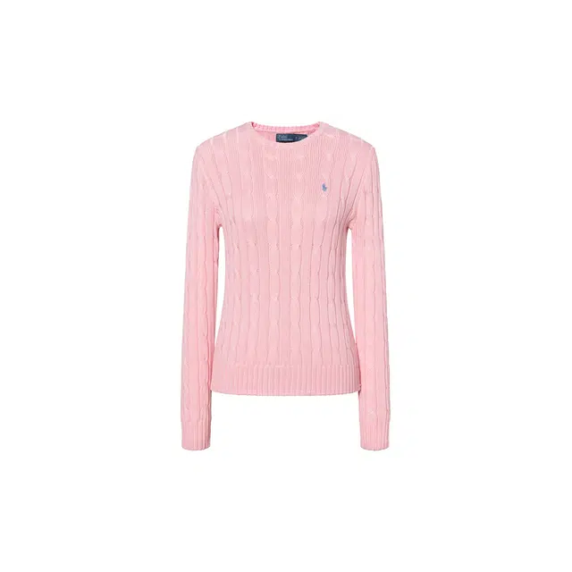 Polo Ralph Lauren SS23 Solid Logo Knit Sweater Pink