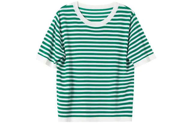 【dme】 圆领薄款短袖针织衫 女款