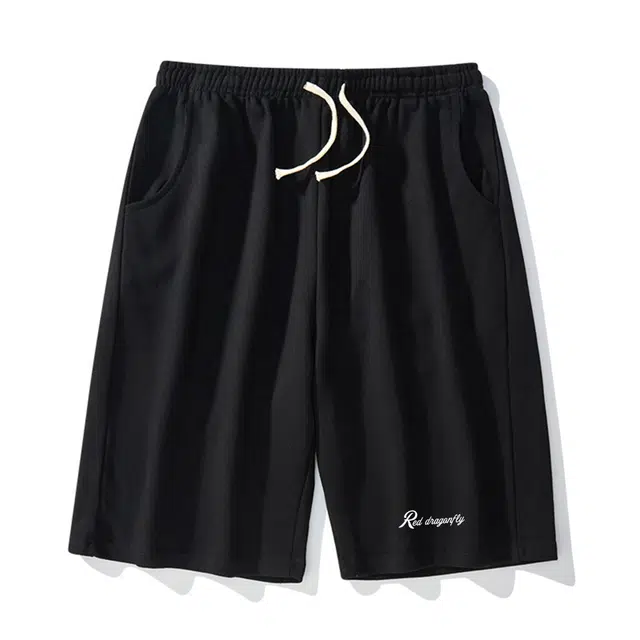 红蜻蜓 美式时尚简约舒适百搭休闲短裤 男女同款