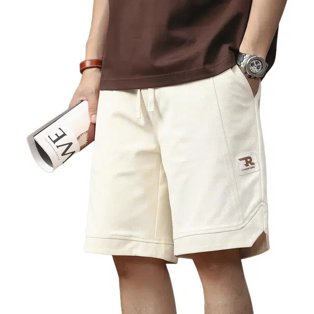 格蓝鹿 美式高端潮牌透气宽松休闲短裤 男女同款