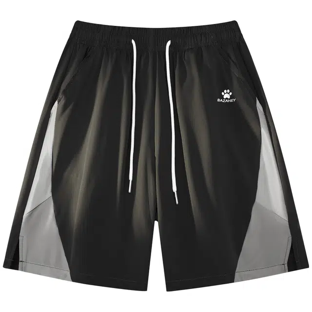 吾皇猫 美式复古舒适复古休闲短裤 男女同款