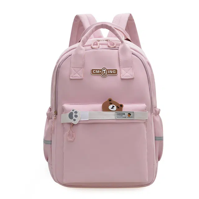 單倉 大容量通勤百搭轻便 尼龙 学生包 粉色/蓝色/绿色/紫色/黑色